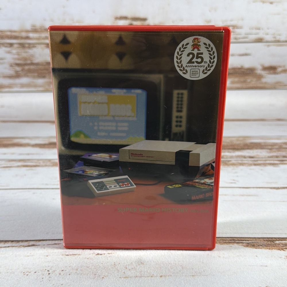 Super Mario History 1985-2010 25th Anniversary Soundtrack CD Nintendo Used